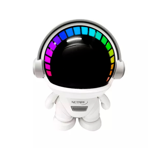 Producto - Parlante Netmak  bt NM-ALPHA Astronauta Luces Led - 1