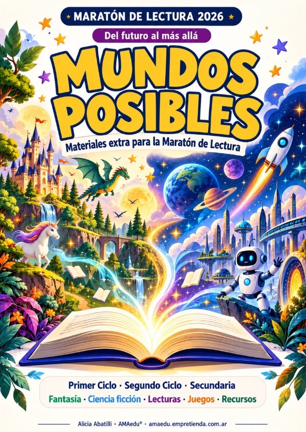 Producto - MARATÓN DE LECTURA - Kit MUNDOS POSIBLES