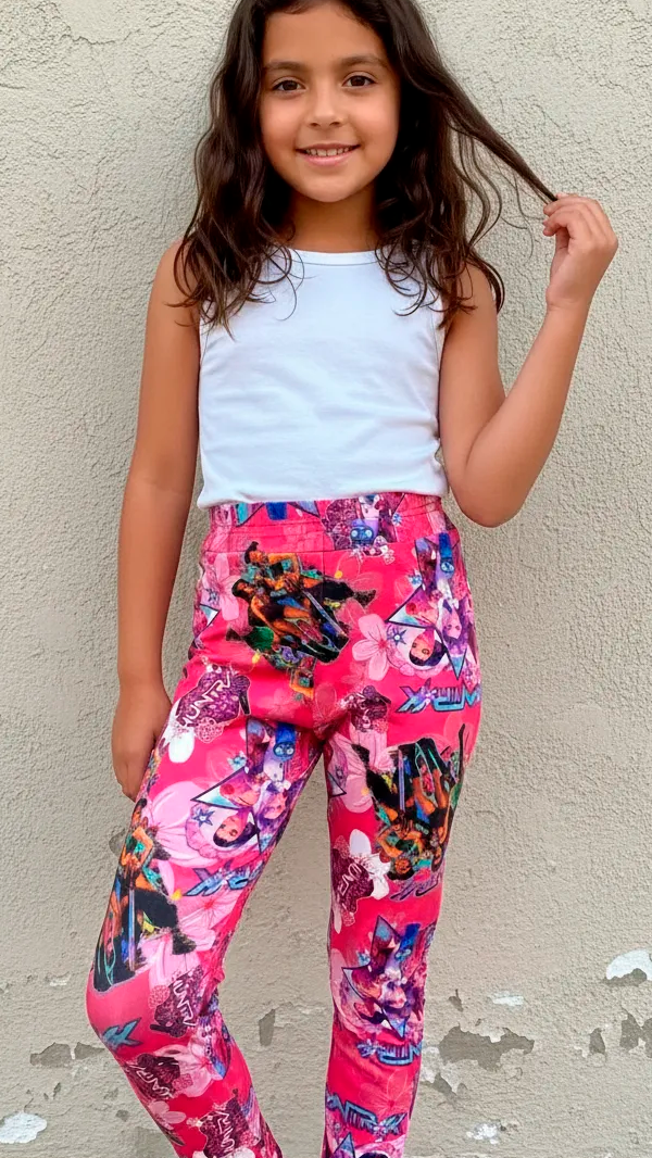 Producto - Calzas Termica Guerreras kpop Rosa