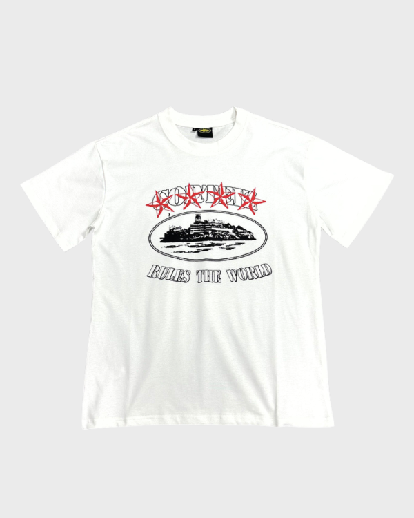 Producto - CORTEIZ ALCATRAZ RED STARZ WHITE TEE