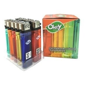 Producto - ENCENDEDOR CLASICO TRANSPARENTE