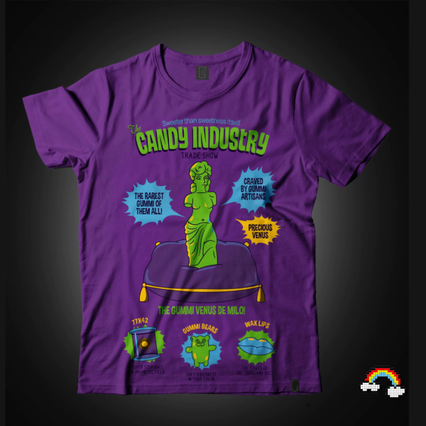 Producto - REMERA DE ADULTOS MANGA CORTA GUMMI VENUS DE MILO SIMPSONS T.XXXL