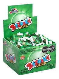 Producto - CHICLE BAZOOKA MENTA X80UN