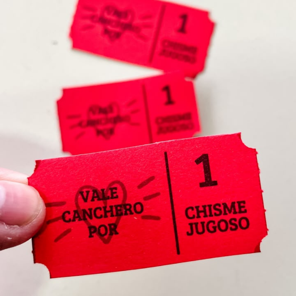 Producto - TICKETS TROQUELADOS X30