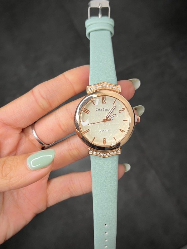 Producto - Reloj verde agua mujer