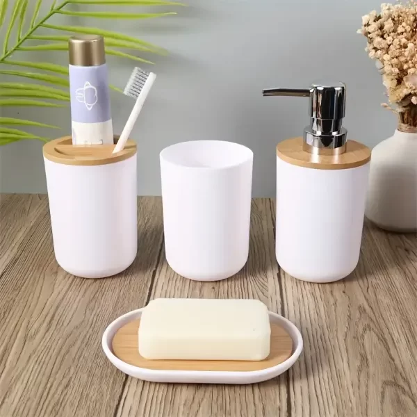 Producto - Set de  baño 4 piezas circular
