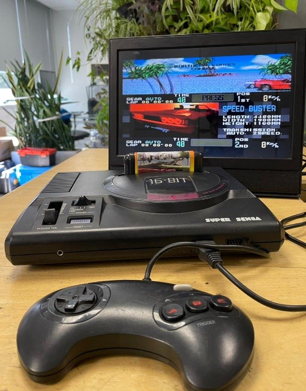 Producto - Sega Model 1 Clnico + Joystick + Juego Negro