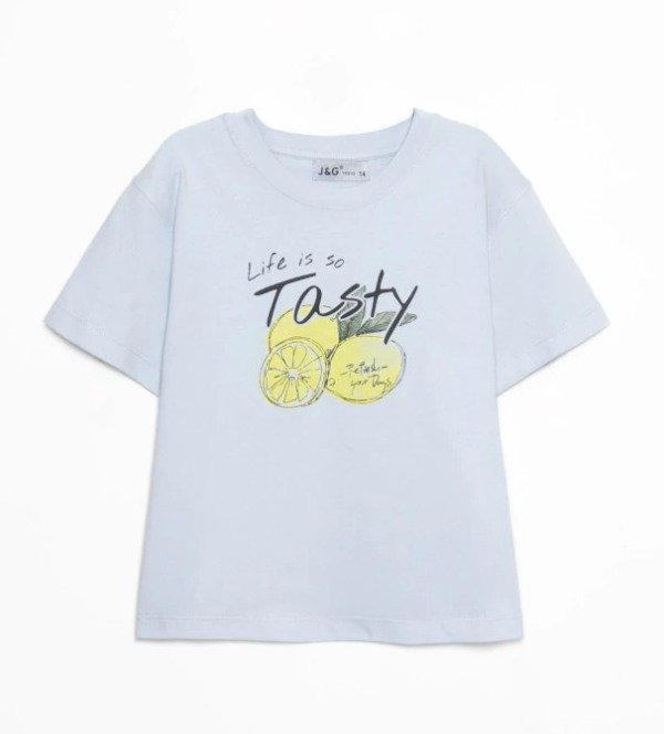 Producto - Remera Tasty celeste