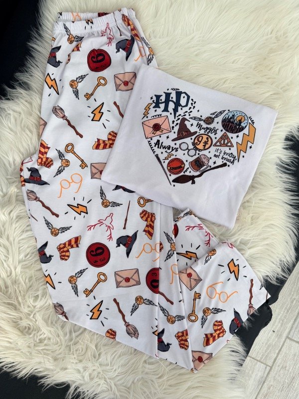Producto - Pijama M/L adulto - Harry Potter corazón