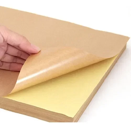 Producto - PAPEL KRAFT AUTOADHESIVO A3 POR 50 HOJAS