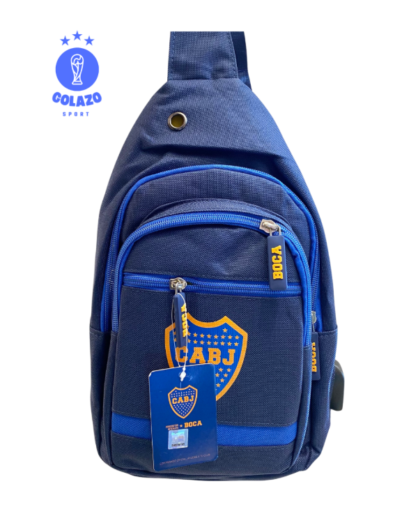 Producto - Morral Boca juniors.