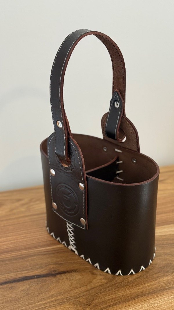 Producto - Canasta Matera ovalada chocolate - 2