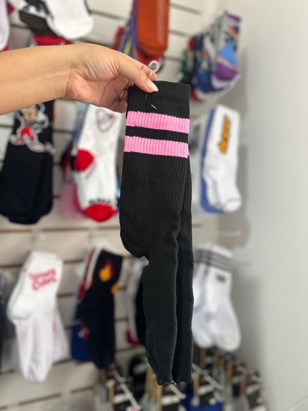 Producto - Negra rayas rosas