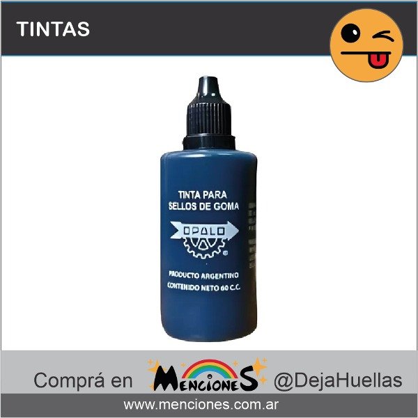 Producto - Tinta para Sellos, NEGRO, 60cc, Ópalo 999