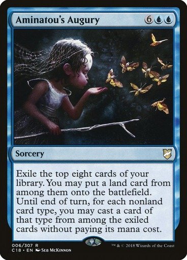 Producto - Aminatou's Augury  Commander 2018