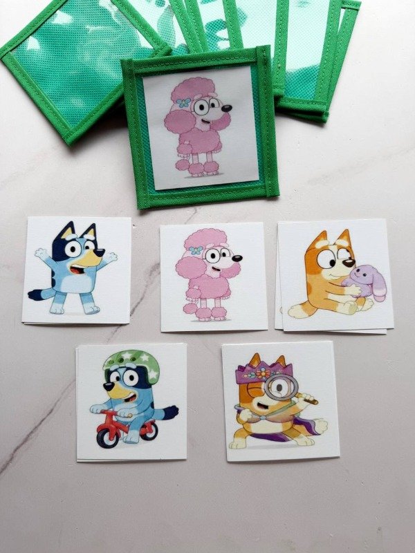 Producto - TARJETAS PARA MEMOTEST BLUEY - 1