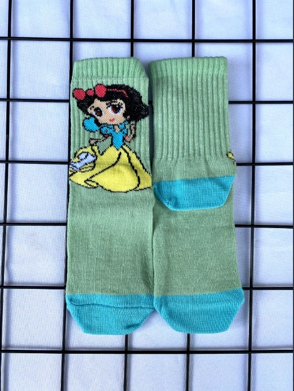 Producto - Medias 3/4 infantiles, blancanieves