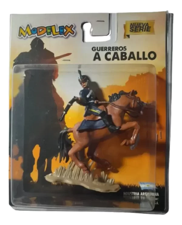 Producto - Fallado!! Soldadito A Caballo De Plastico Granadero (6) Modelex