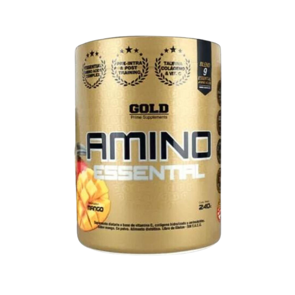 Producto - AMINO ESSENTIAL 240 GRS. - GOLD NUTRITION - 0