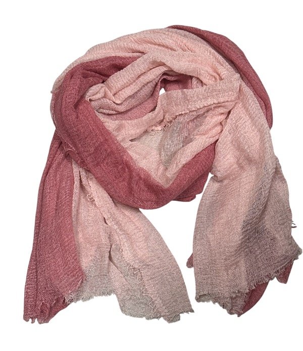 Producto - Chalina bien amplia en degrade rosa