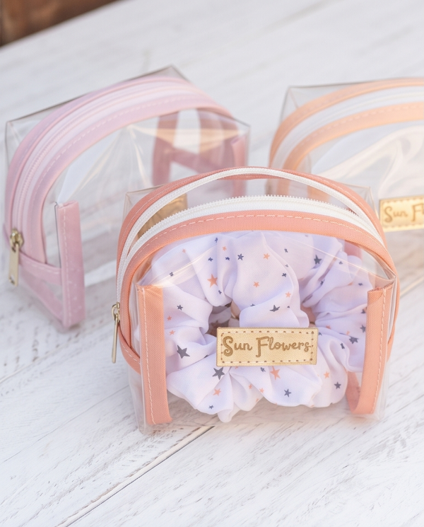 Producto - Estuche cristal con scrunchies - 0