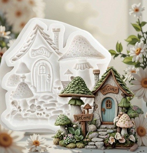 Producto - Moldé casa bosque