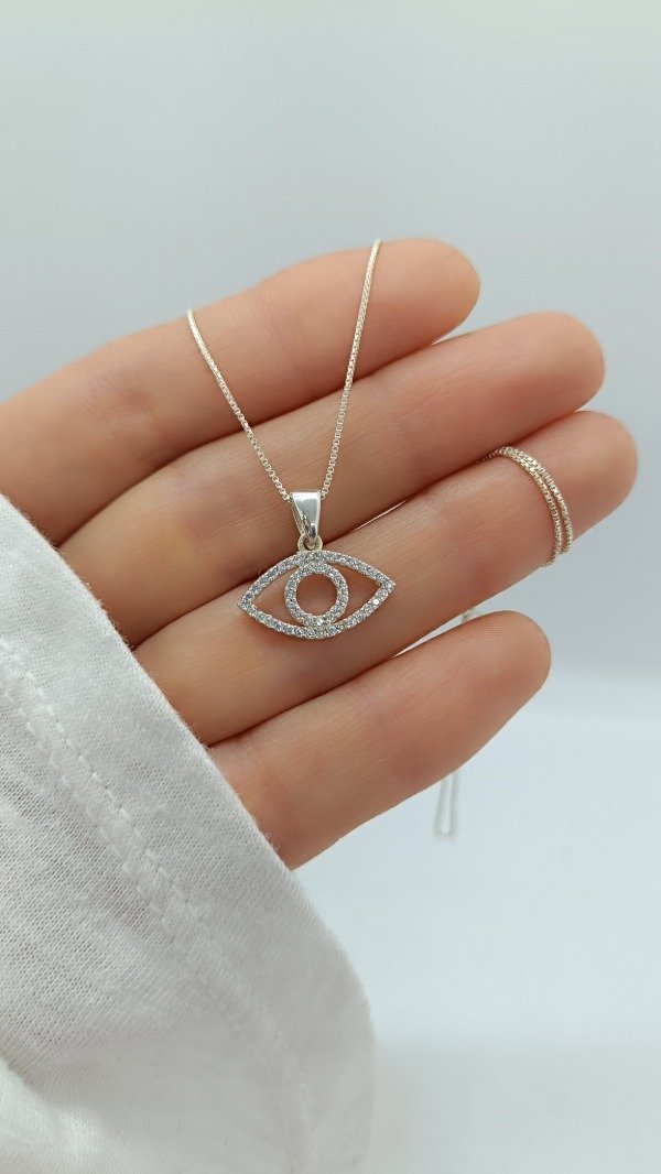 Producto - Tercer Ojo Microcubics (Opción con Cadena)