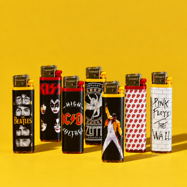 Producto - 25 Encendedores rock internacional