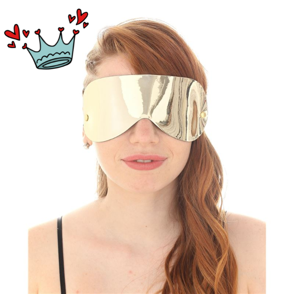 Producto - Antifaz Ciego Dorado