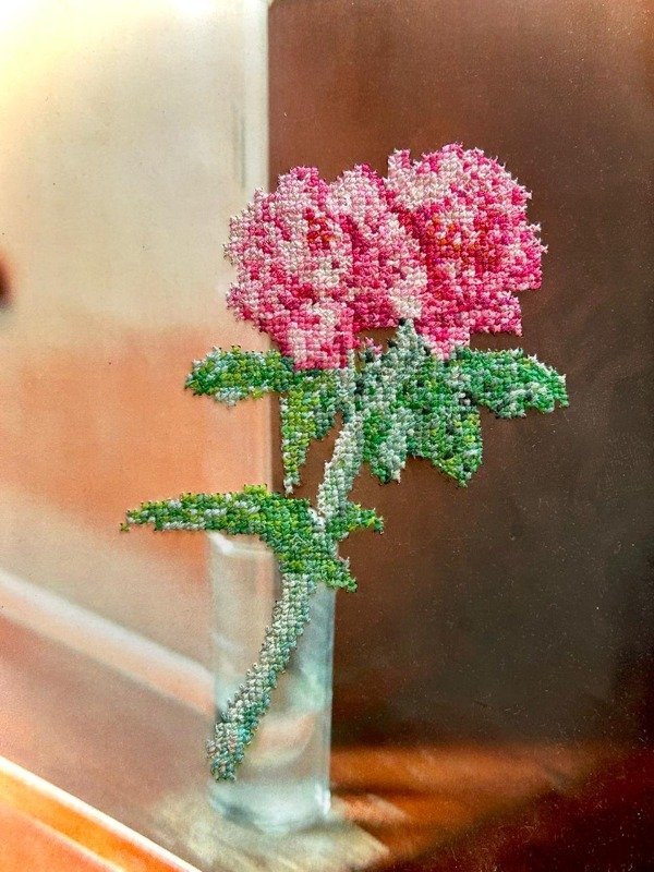 Producto - FOTOBORDADO ROSA