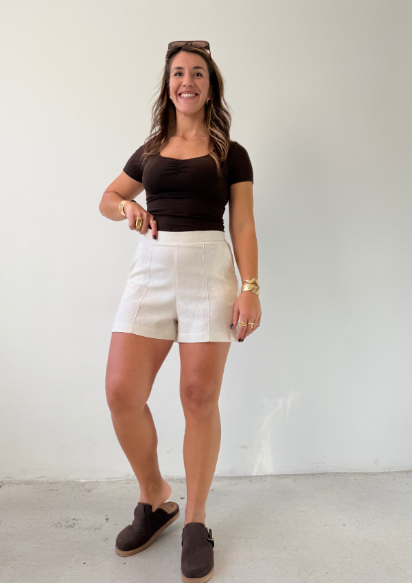 Producto - Short ESPUMA - Lino - 7