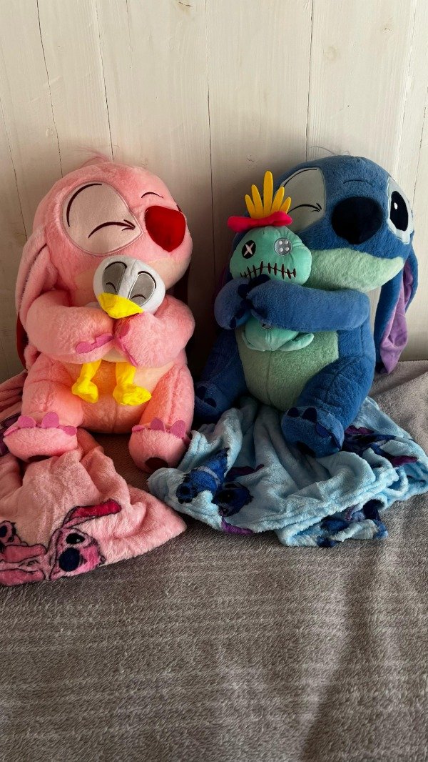 Producto - Peluche con manta Stitch