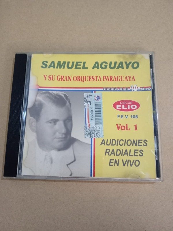 Producto - Audiciones radiales en vivo Vol 1 - Samuel Aguayo - Elio 2004