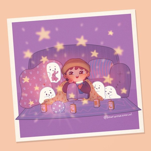Producto - Postal Grande - Kookie y los Fantasmas parte 4!