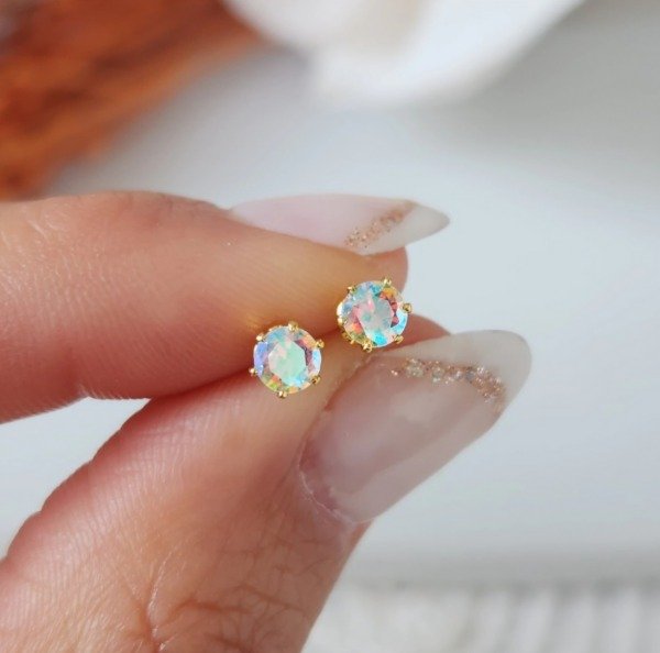 Producto - Aros Tornasol Gold
