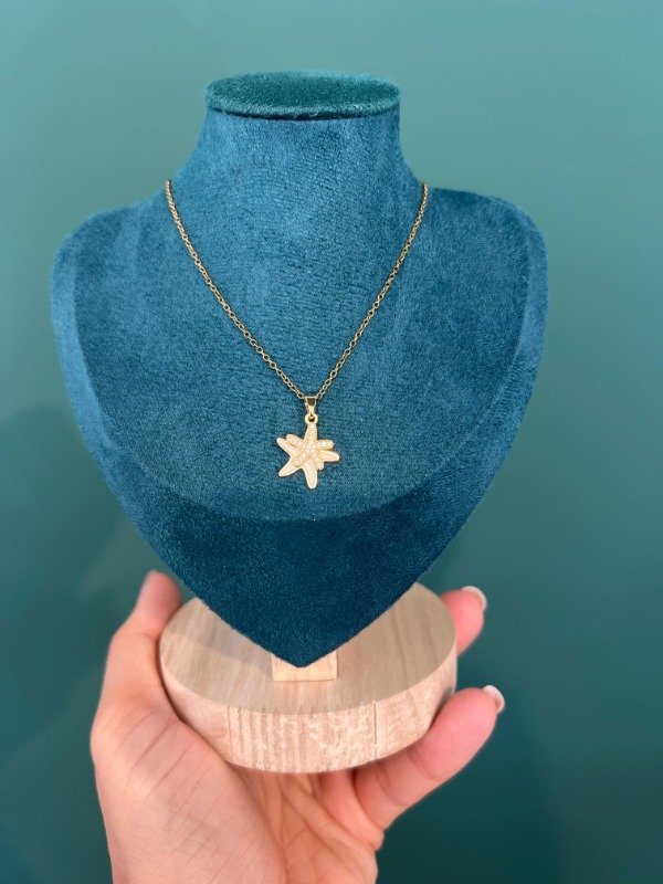 Producto - Collar Ocean Acero Dorado