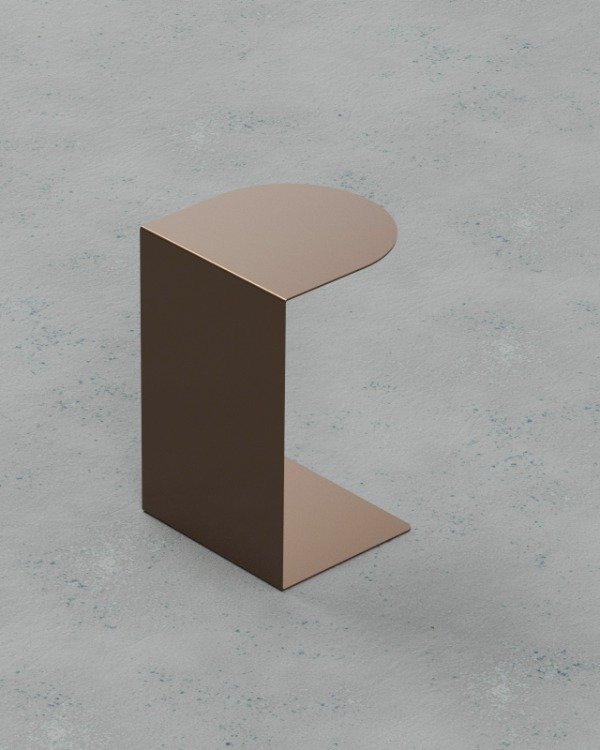 Producto - Mesa C - mesa de arrime metálica de apoyo - 9