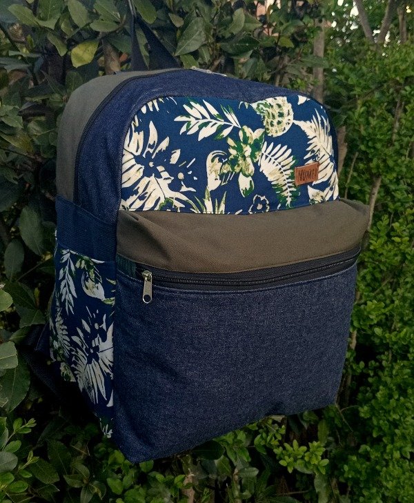 Producto - Mochila XL Upcycling Honolulu