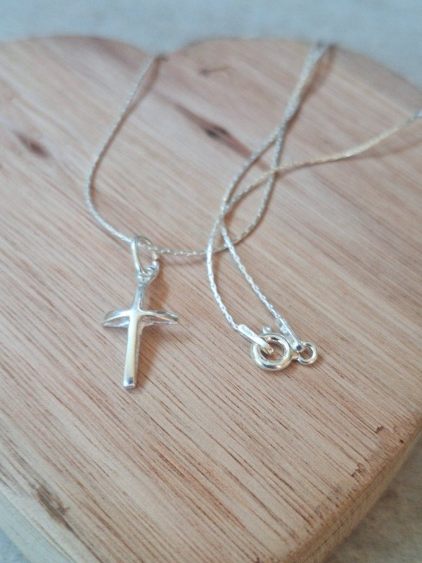 Producto - Collar cruz de plata - 3