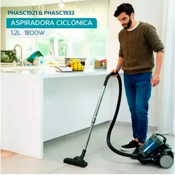 Producto - ASPIRADORA PHILCO PHASC1933PI 1,2LTS 1800W - 1