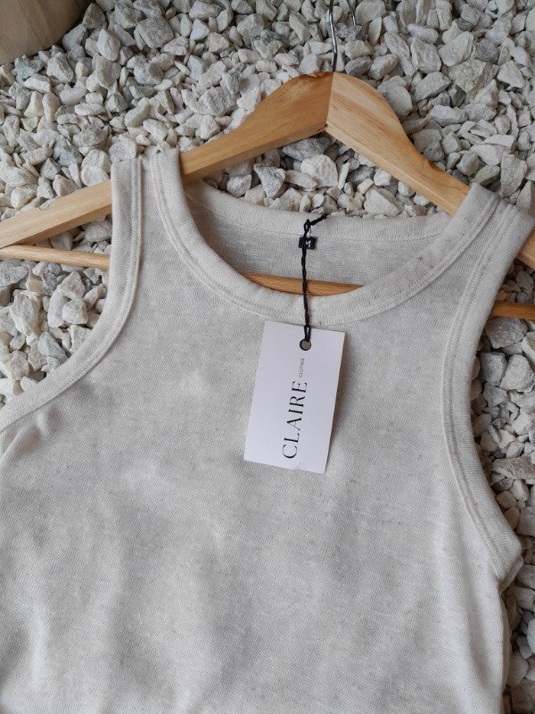 Producto - Musculosa Sofia natural