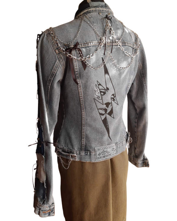Producto - Chaket de Jeans "Romántica y Metalera"