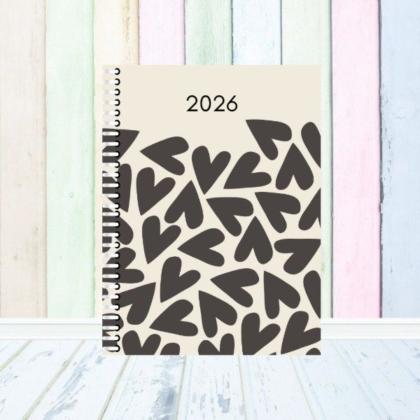 Producto - Agenda 2026 Corazones