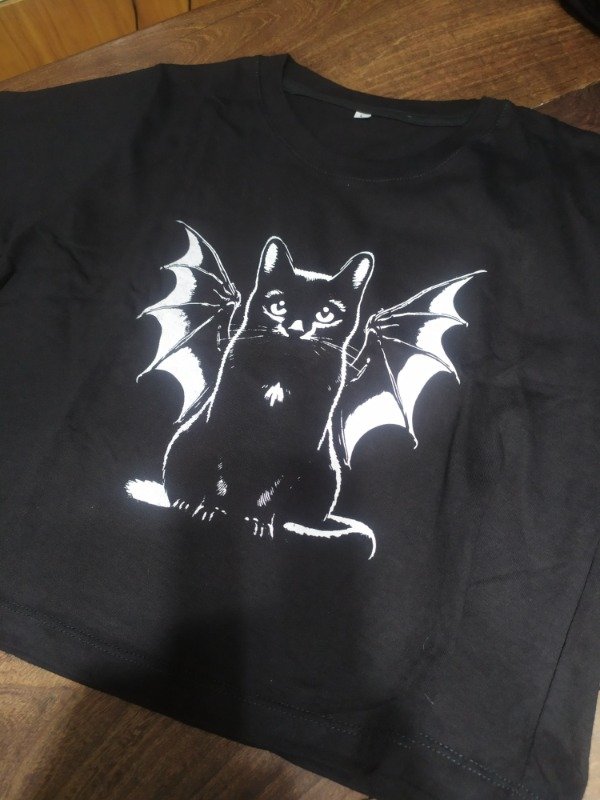 Producto - Top gatito negro