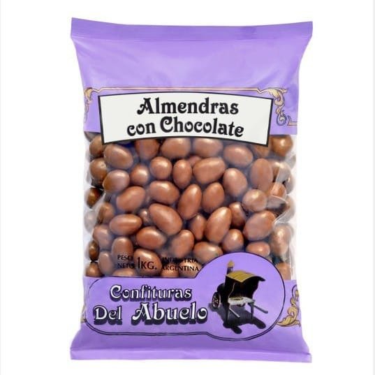 Producto - Almendras con chocolate negro x 1 kg