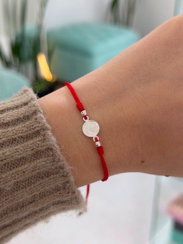 Producto - Pulsera hilo San Benito 10mm