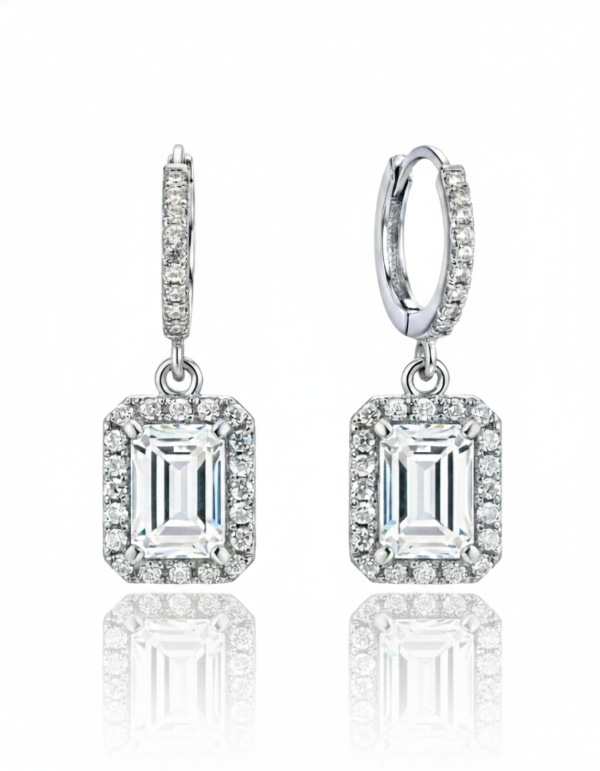 Producto - Argollas Cubic Réctangulo