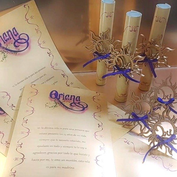 Producto - Ceremonia de pergaminos Rapunzel
