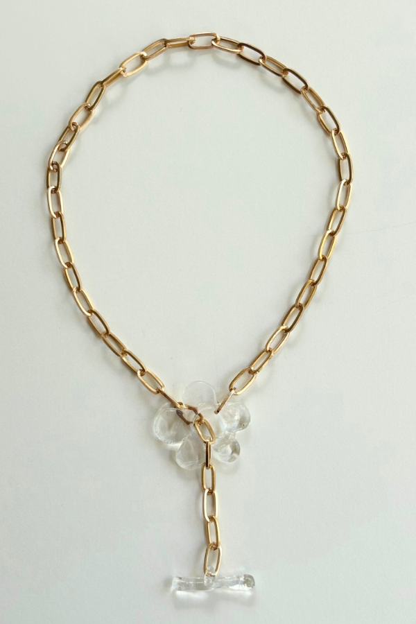 Producto - Collar cadena y vidrio