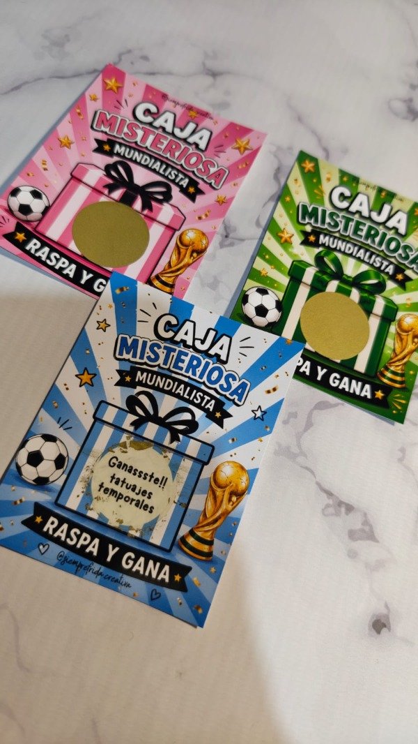 Producto - Raspaditas edición mundial